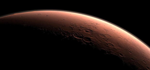 Superfície de Marte com suas crateras. Foto: NASA/JPL-Caltech 