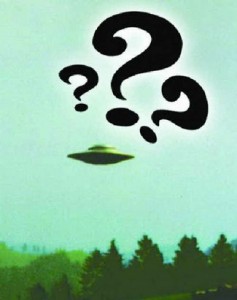 UFO question marks