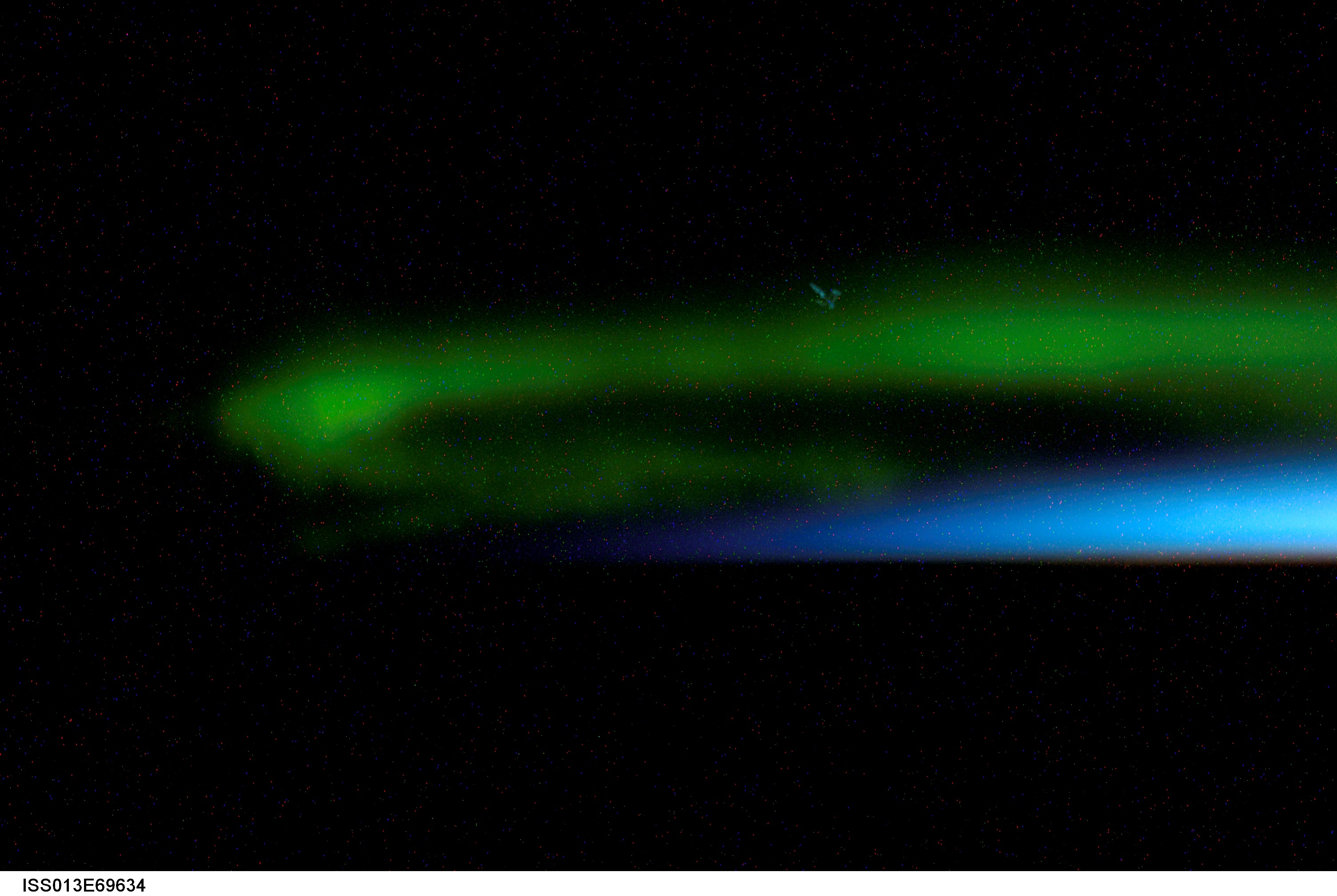 OVNI na Aurora Boreal