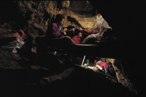Sítio arqueológico, Sima de Los Huesos, onde foram encontrados os ossos do hominídeo de 400.000 anos.