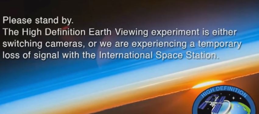 NASA interrompe video