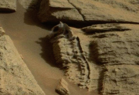 Fóssil em Marte