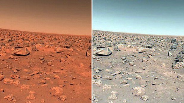 Qual é a cor real de Marte