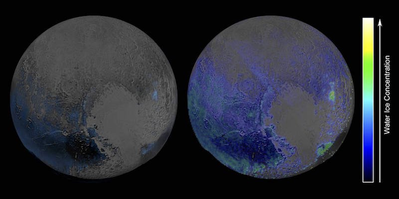 Água em Plutão