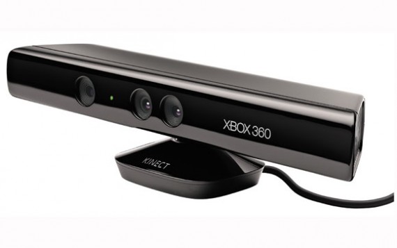 Câmera Kinect da Microsoft.