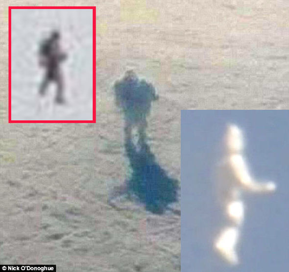 No ano passado, houve relatos de um humanoide voando sobre a Califórnia, nos EUA, e outro foi capturado em foto nas nuvens, a partir de uma aeronave.