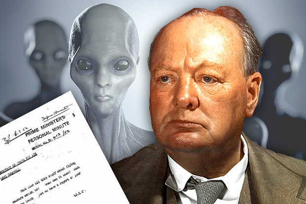 Os "Arquivos X" de Winston Churchill: Investigações secretas sobre OVNIs