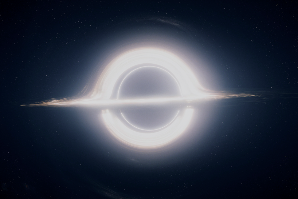 a transmissão ao vivo da primeira foto de um buraco negro