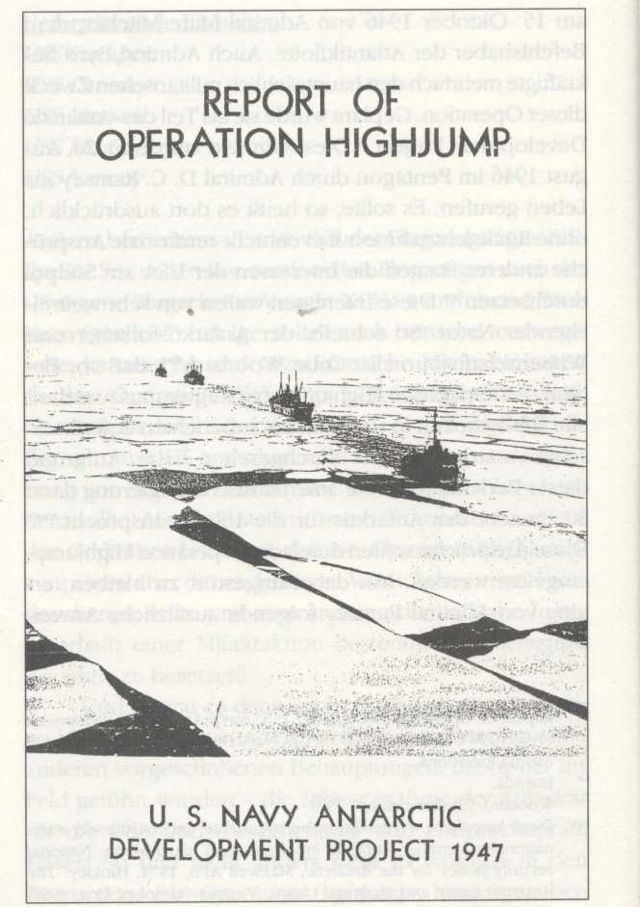 report of operation high jump