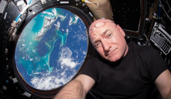 Teria o astronauta Scott Kelly admitido ter visto alienígenas no espaço?