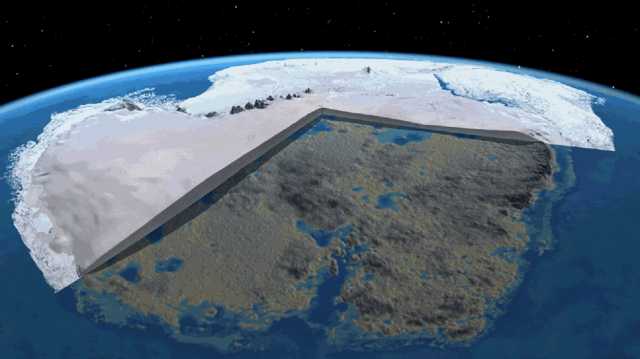 Possíveis pirâmides e construções da antiguidade podem estar ocultadas pelo espesso gelo na Antártica