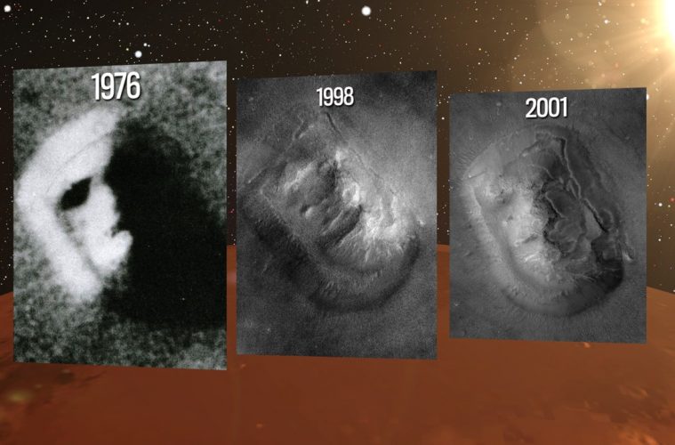 A Face em Marte é real, de acordo com 3 ex-cientistas da NASA