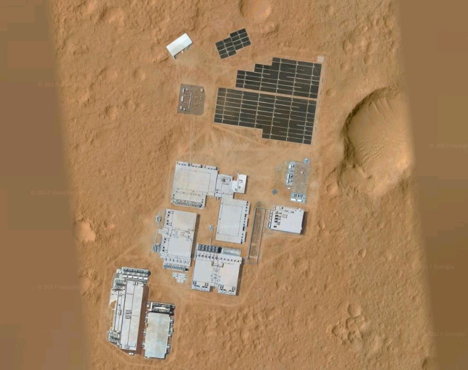 Estruturas artificiais em Marte