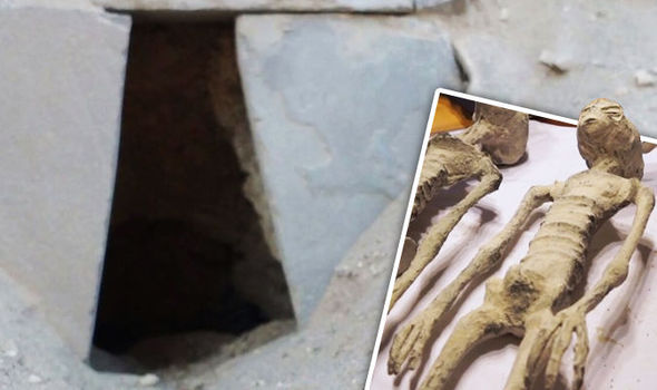 Túmulo onde múmias anômalas foram encontradas