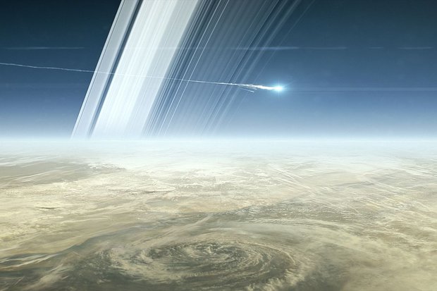 Cassini termina com missão suicida