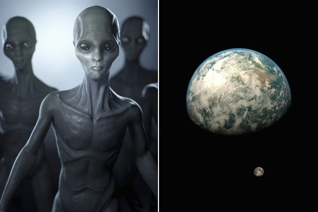 Alienígenas vigiando a Terra