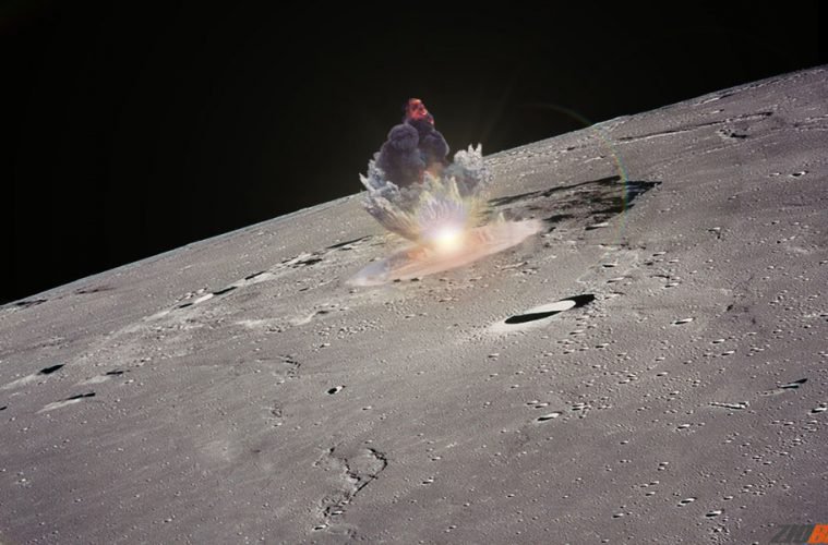 bomba nuclear na Lua