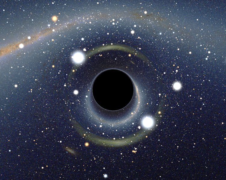 A primeira foto real de um buraco negro