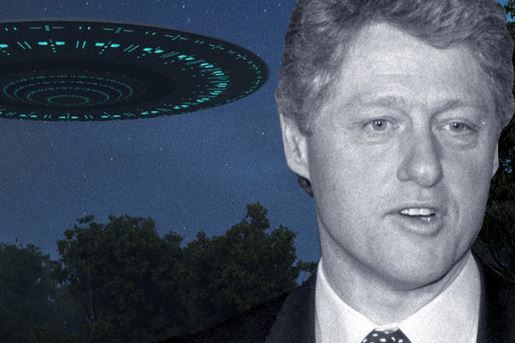 Bill Clinton pode ter descoberto a verdade sobre os OVNIs