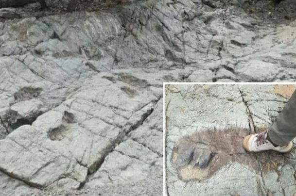 Pegadas na rocha podem comprovar que gigantes habitaram a América