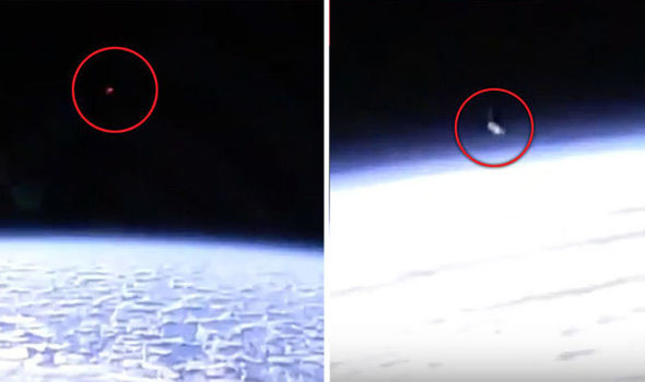 Teriam OVNIs sido filmados observando a Estação Espacial Internacional