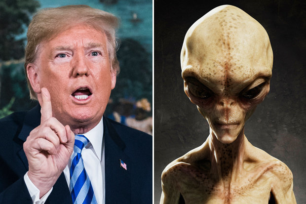 Trump quer que NASA procure por alienígenas