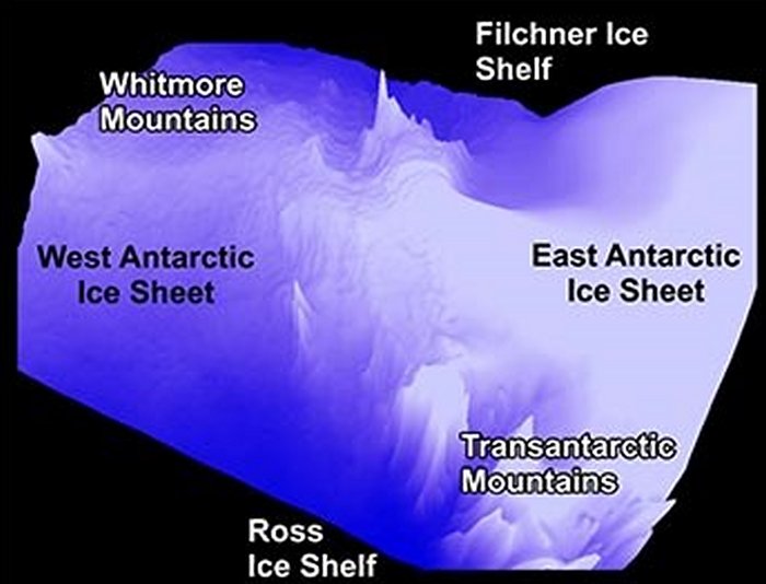 descobrem mundo oculto sob o gelo da Antártica