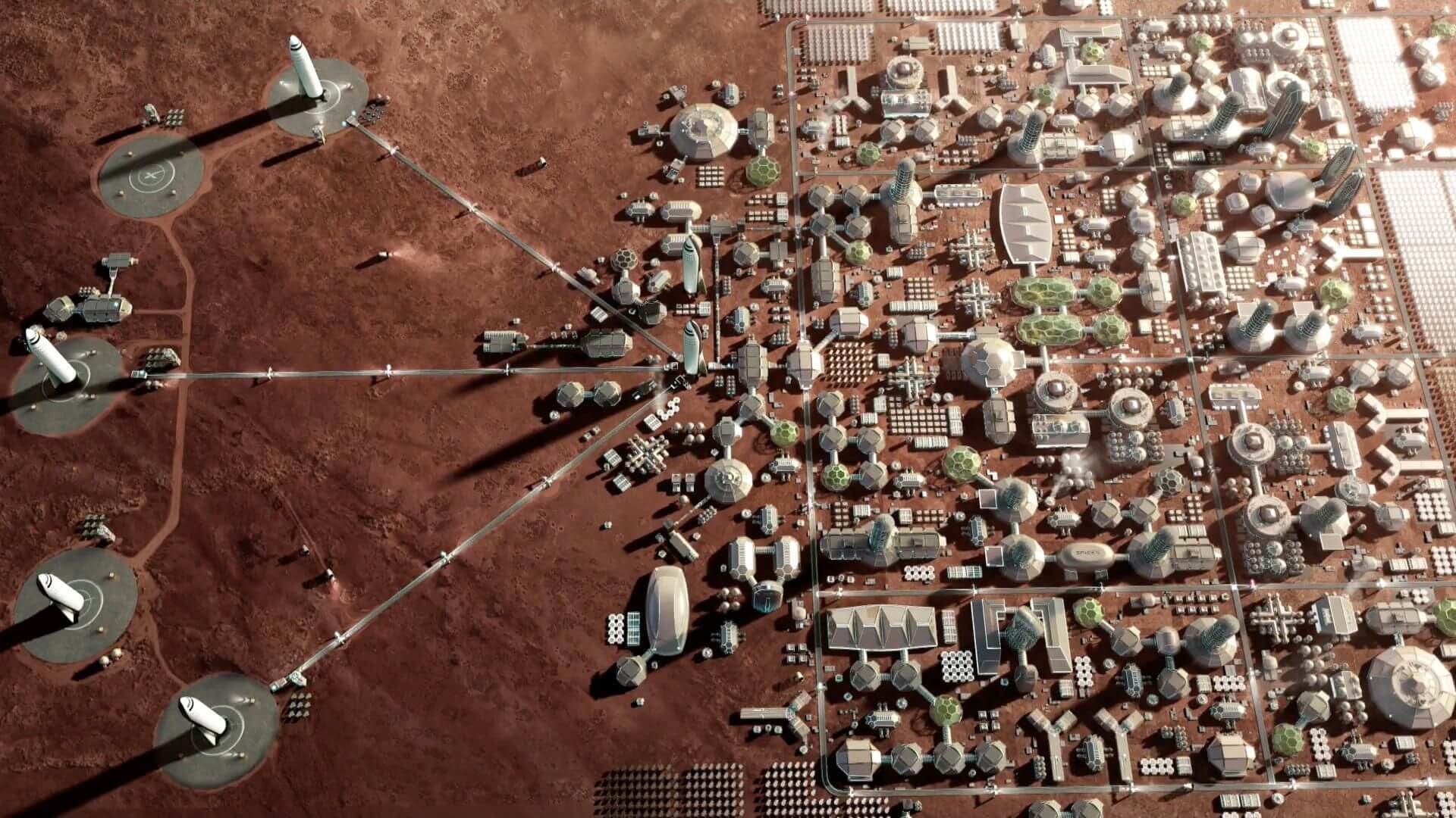 Planos de Musk para colonização de Marte