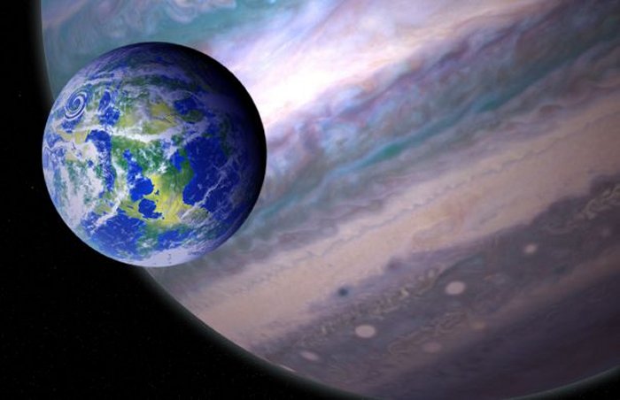 Astrônomos descobrem 121 planetas gigantes cujas luas podem abrigar a vida