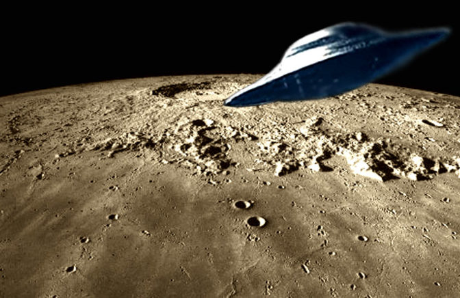 NASA tem registro do primeiro avistamento de OVNI na Lua