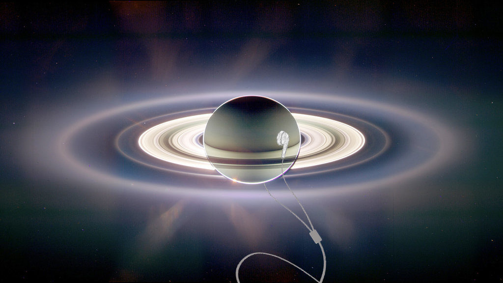 Sons estranhos são gravados ao redor de Saturno