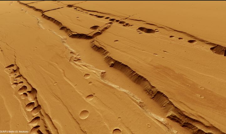 subterrâneo de Marte