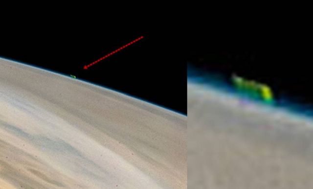 Gigantesco objeto verde é fotografado próximo da superfície de Júpiter