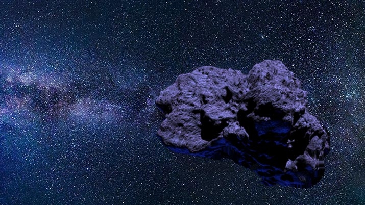 Misteriosa rocha espacial azul nÃ£o Ã© cometa nem asteroide