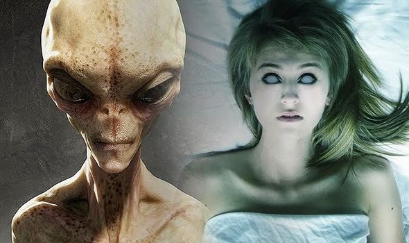 Abdução alienígena: Alienígenas paralisam os humanos enquanto estes estão completamente conscientes