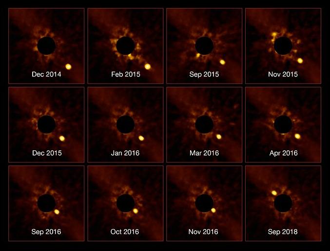 Astrônomos mostram vídeo de exoplaneta transitando em frente à sua estrela