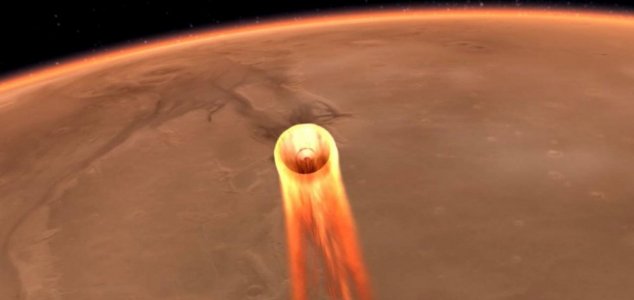 NASA se prepara para "7 minutos de terror" em Marte