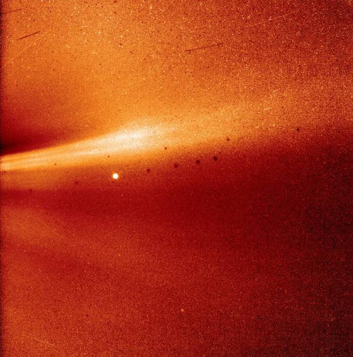 primeira foto obtida de dentro da atmosfera do Sol