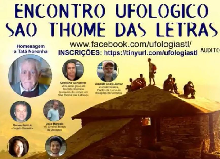 bastidores do Encontro Ufológico em São Thomé Das Letras
