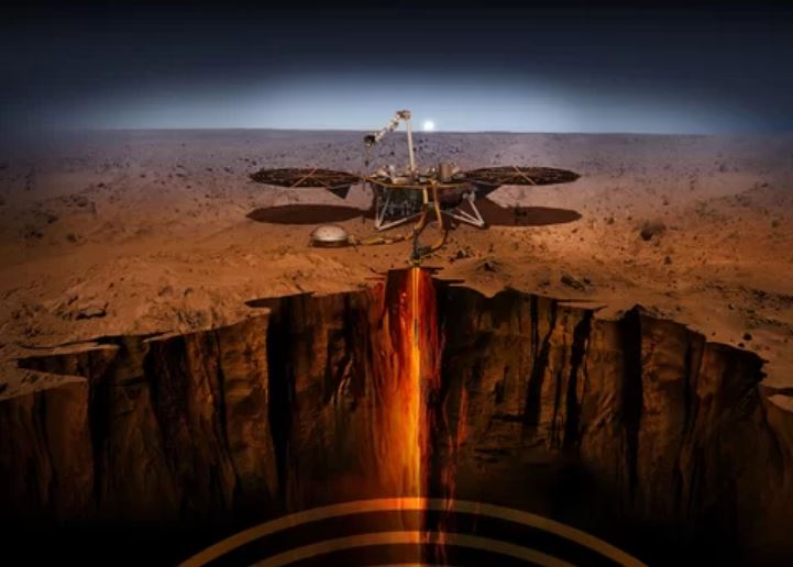 Vida em Marte pode estar logo abaixo do solo
