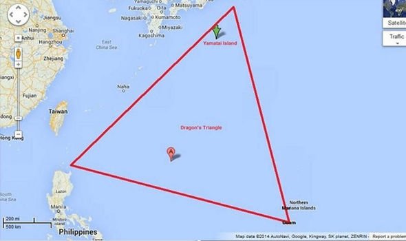 o novo Triângulo das Bermudas