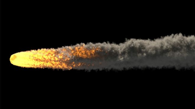 EUA detecta enorme explosão na atmosfera da Terra