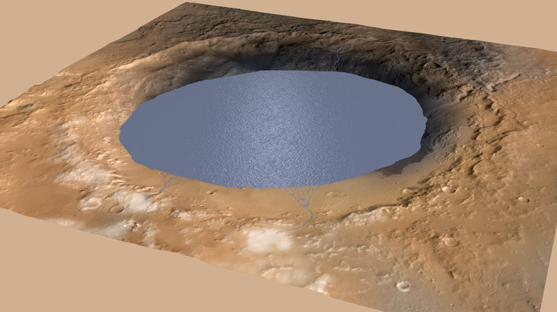 Marte já teve um vasto sistema de lagos subterrâneos