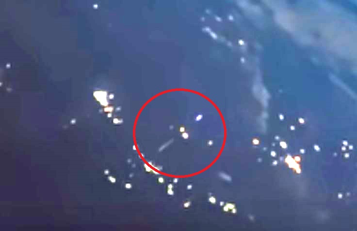 Lançamento de foguete é filmado da Estação Espacial Internacional