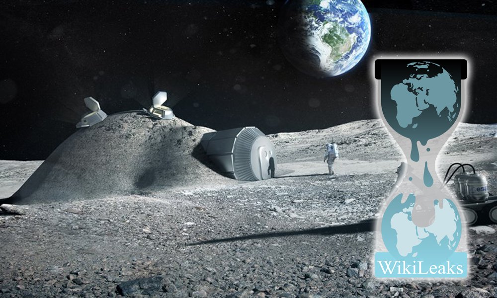 Documento Wikileaks expõe base lunar secreta dos EUA que foi destruída