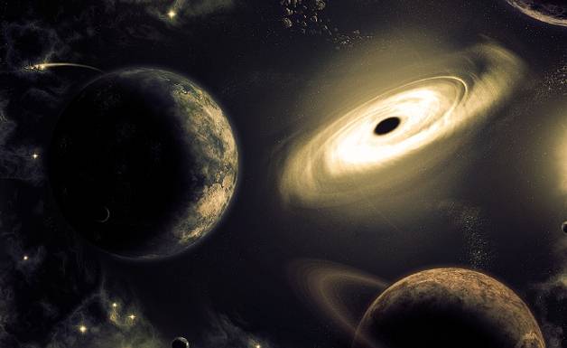 O que aconteceria se um buraco negro se aproximasse do Sistema Solar