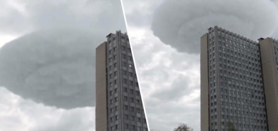 "Nuvem lenticular" causa espanto em Moscou