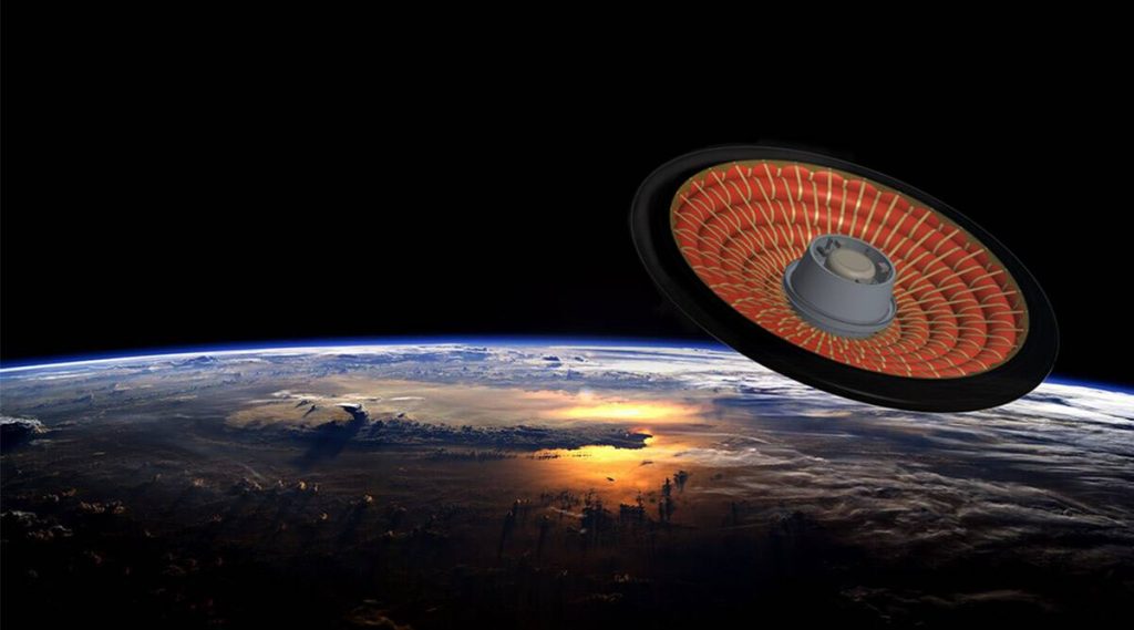 NASA testa"disco voador" LOFTID para pousar em Marte