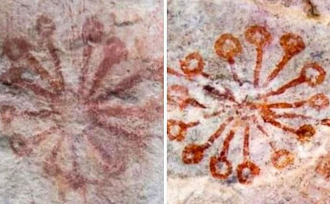 Pinturas de 10.000 anos mostram alienígenas