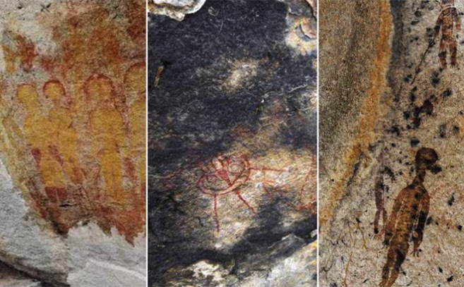 Pinturas de 10.000 anos mostram alienígenas